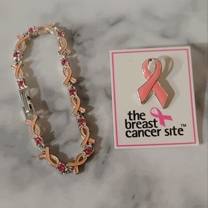 Pink Ribbon Breast Cancer Set